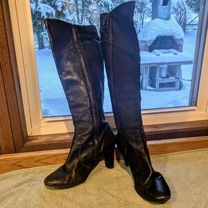 JCrew Italian Leather Knee-high Boots